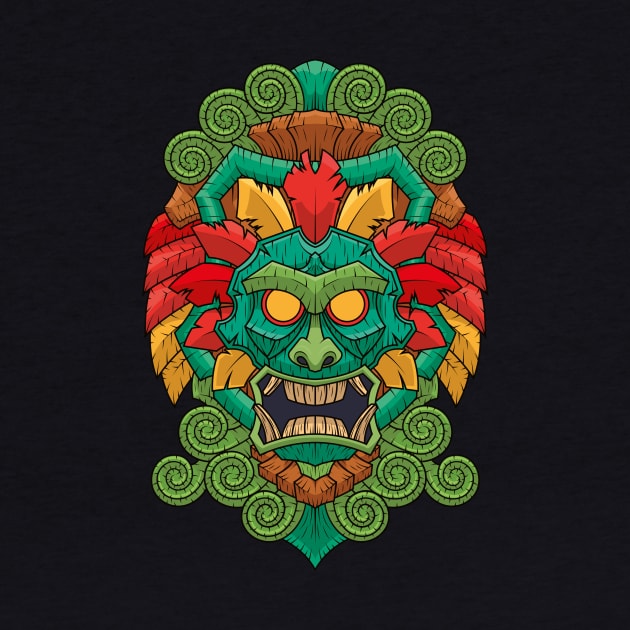 Tiki Mask Anatoa by BJManchester